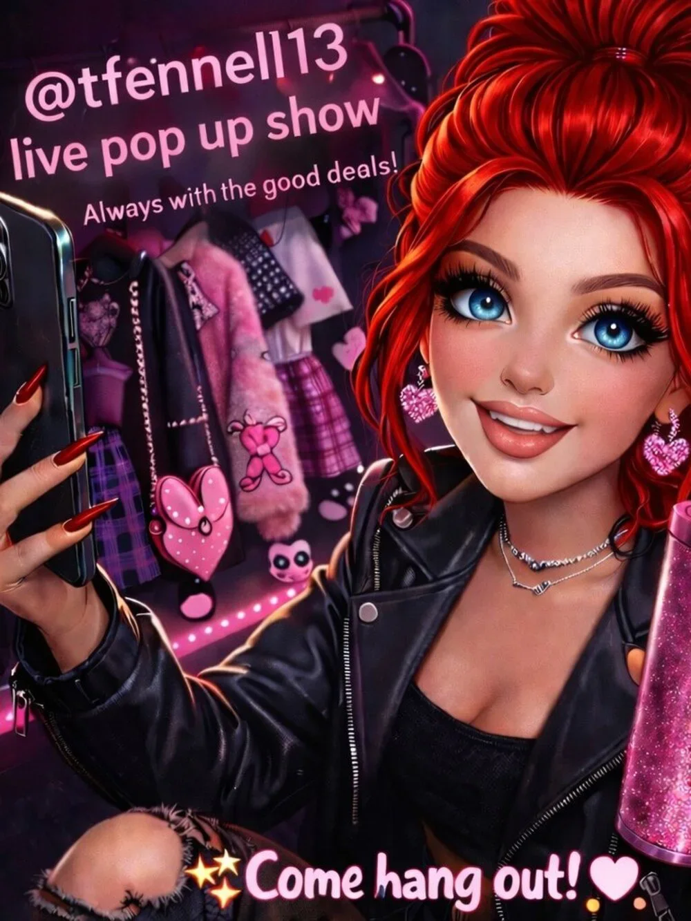 LIKE TO BE NOTIFIED WHEN I POPUP/GO LIVE! - Picture 1 of 16